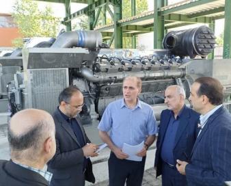 یک کارخانه گیلانی با نیروگاه گازی کسری برق خود را جبران کرد