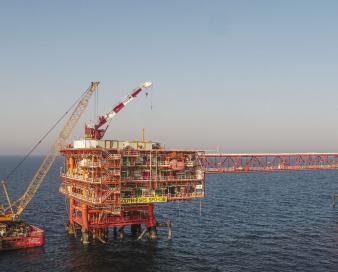 افزایش ظرفیت برداشت گاز در فاز ۱۴ پارس جنوبی